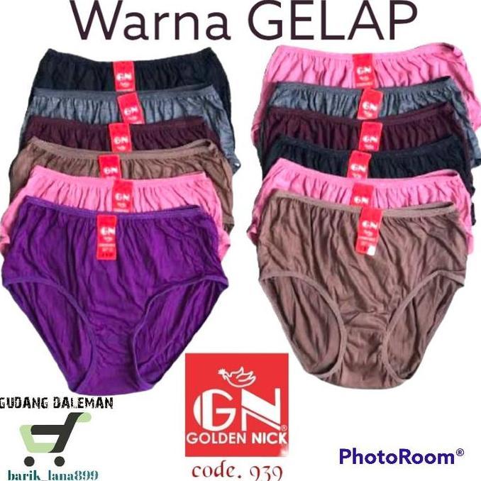 CD Golden Nick 939 Satuan Bisa Pilih Warna | Celana Dalam Wanita Golden Nick Harga 1 Pcs Pilih Warna