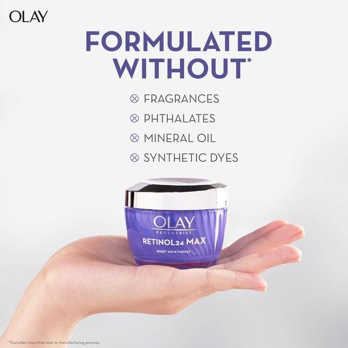 Olay RegeneristRetinol 24 MAX Night Cream Skincare Antiaging 50g