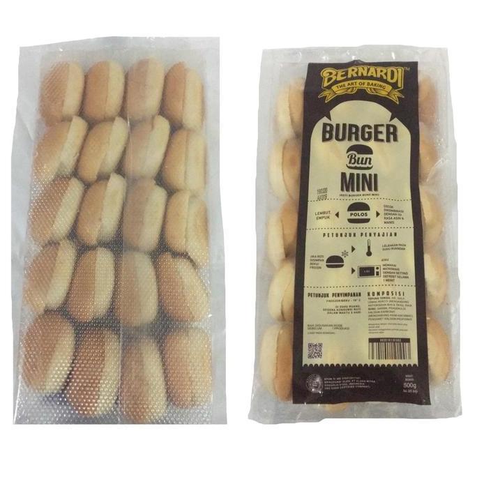 Kirimlangsungaja- Bernardi Roti Burger Mini Isi 20 | Bernardi Mini Buns Burger Isi 20