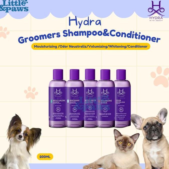 Premium Hydra Groomers Shampoo & Conditioner Grooming For Dog & Cat Shampoo Anjing Kucing