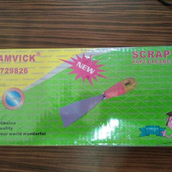 KAPE KAYU STAMVICK 3/PISAU DEMPUL/KAPE TEMBOK/KAPE KAYU GAGANG