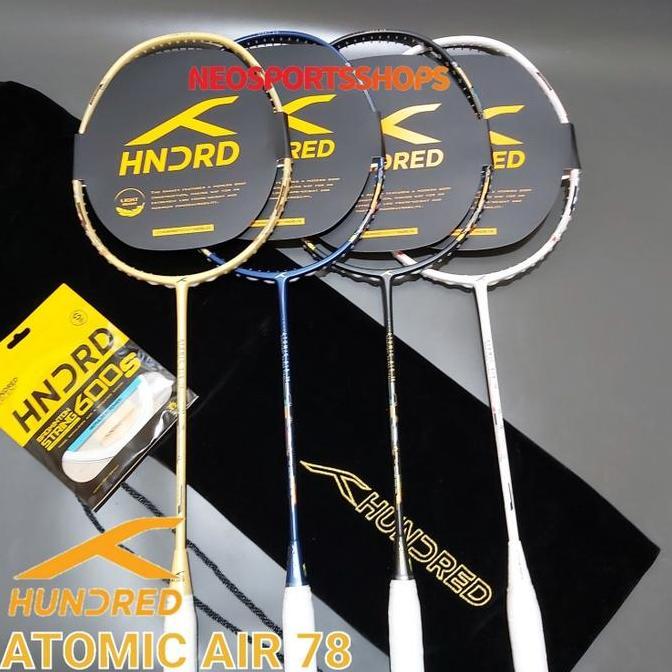 Raket Badminton HUNDRED HNDRD Atomic Air 78 Original