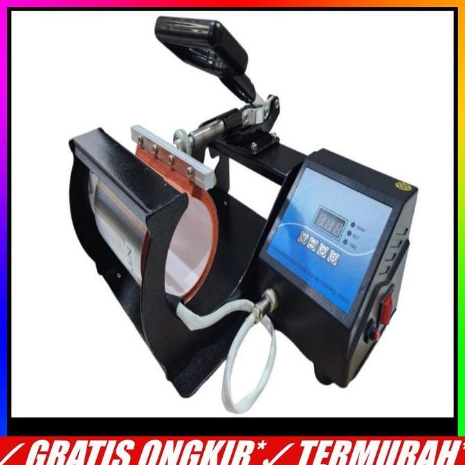 Mesin Press MUG Alat Sablon Mesin Sablon Digital Cetak Pres Gelas Cup