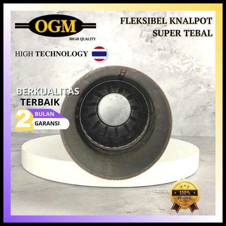 GRATIS ONGKIR OGM FLEKSIBEL FLEXIBLE KNALPOT MOBIL DAIHATSU TARUNA SUPER TEBAL BAGUS 