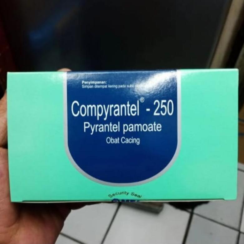 COMPYRANTEL 250 Pyrantel Pamoate Obat Cacing 50tablet