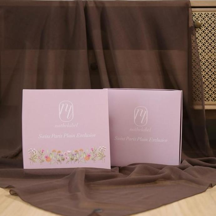 Nathelabel - Swiss Paris Plain Exclusive (Paris Swiss Segiempat)