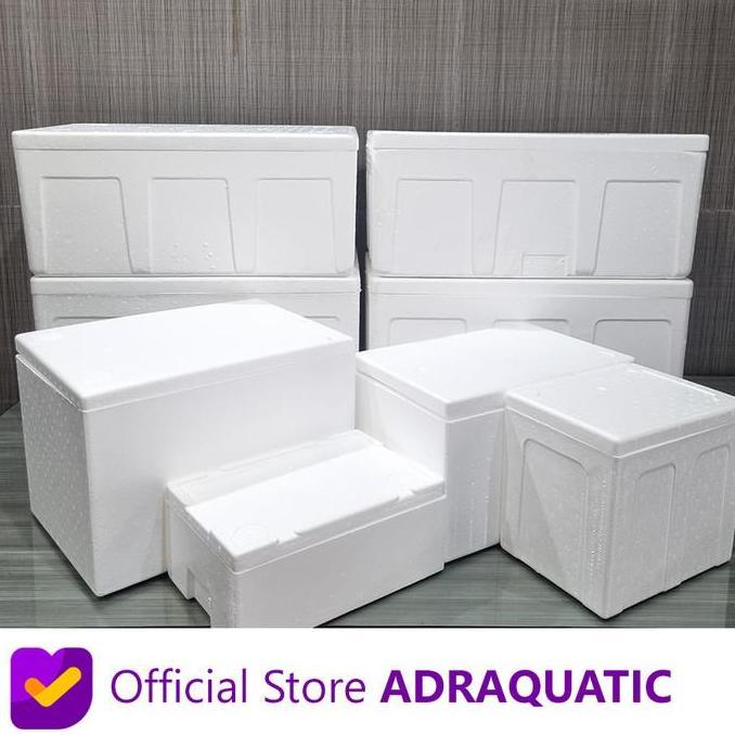 BOX STYROFOAM 1KG UK. 30X20X10 CM STEROFOAM BOK BOKS STEROFOAM