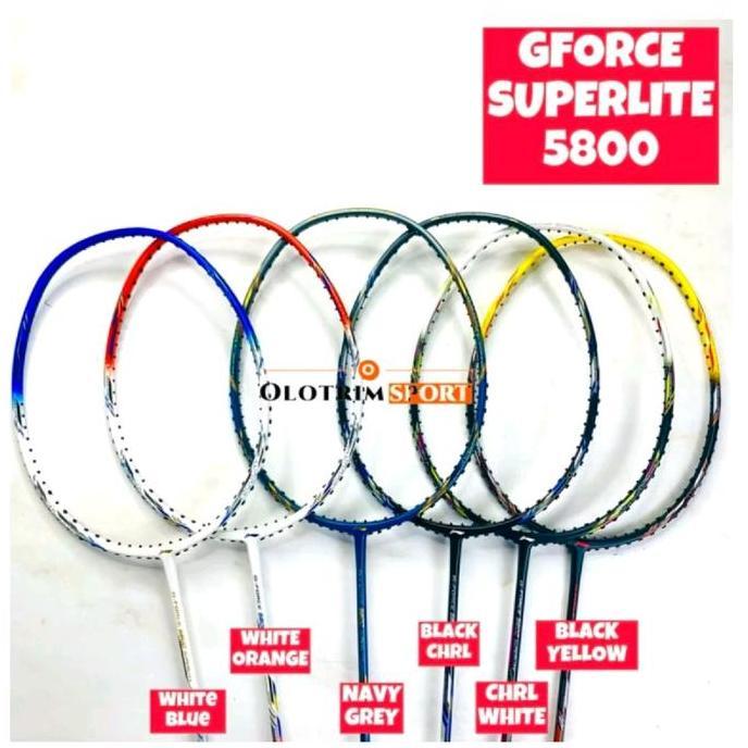 TERMURAH - Raket Badminton Lining Gforce Super Lite 3500  3600  3700 3800 3900 G Force Original