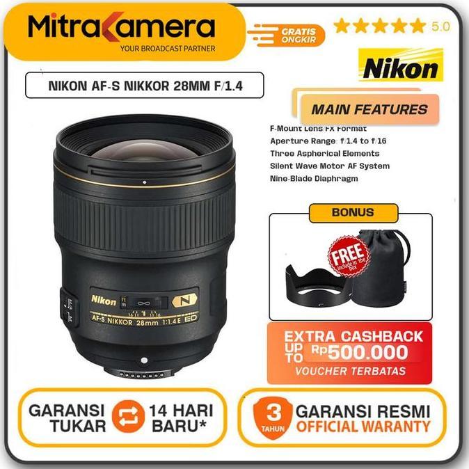 AEROSHON Nikon AF-S Nikkor 28mm F/1.4