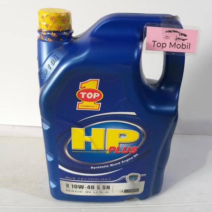 ANDHINEOS Oli Mesin TOP 1 SAE 10W-40 HP Plus API SN SM SL