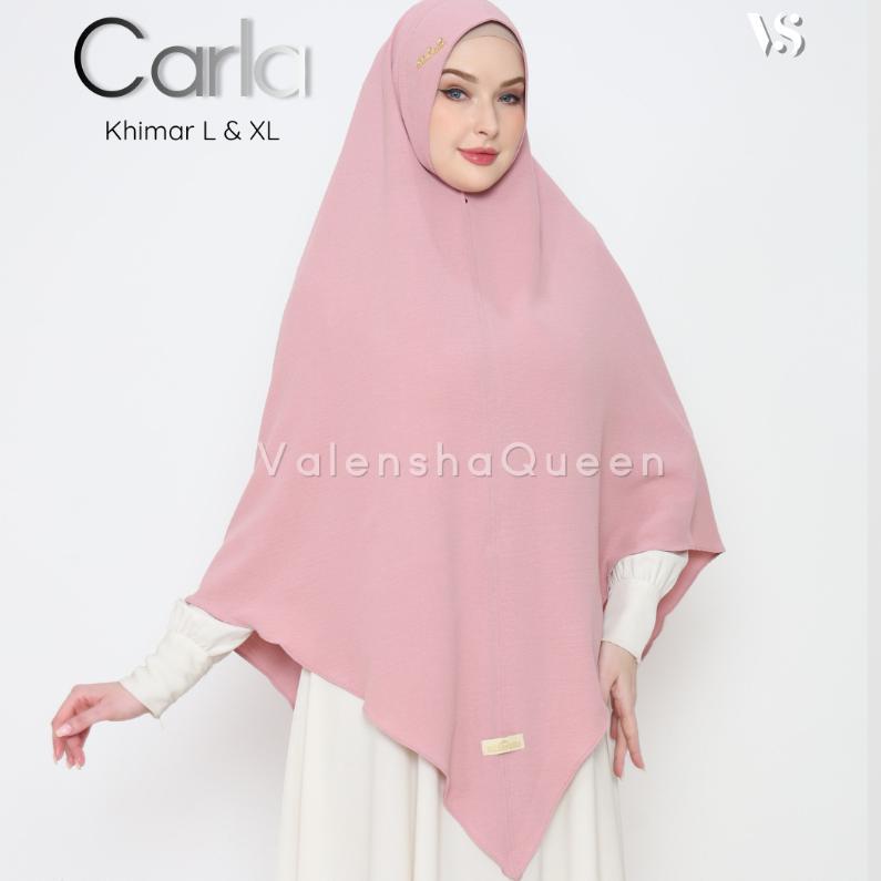 TERMURAH Valenshaqueen | Carla Khimar L dan XL | Hijab Instan | Jilbab Syari | Hijab Jumbo | Hijab C