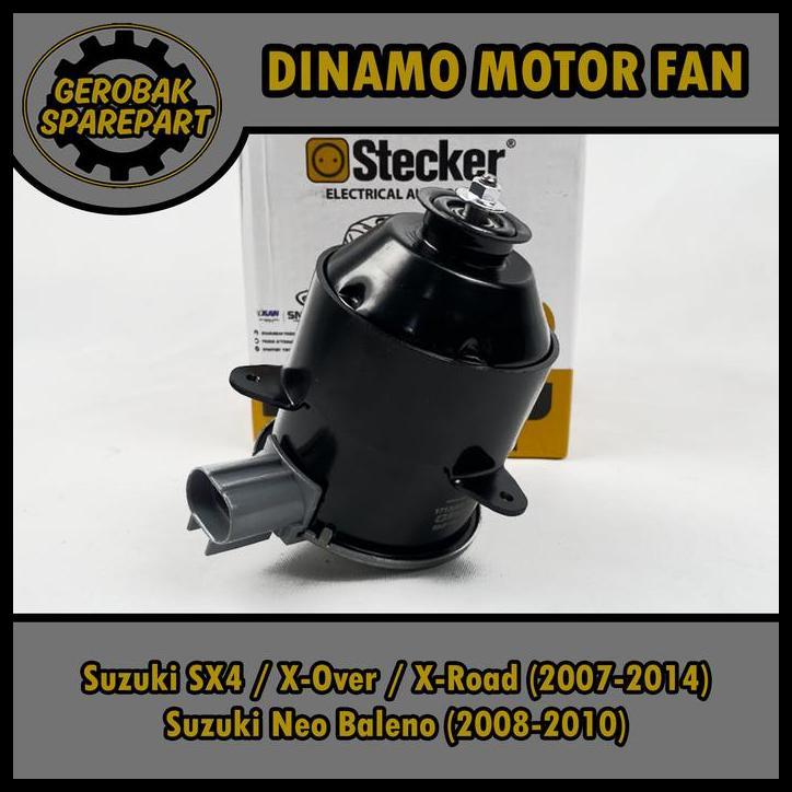 TERLARIS DINAMO MOTOR FAN RADIATOR - SUZUKI SX4 / X OVER / X ROAD / SUZUKI NEO BALENO STECKER 