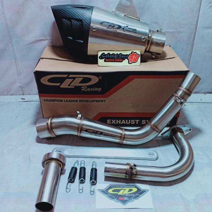 Knalpot SHARK CLD RACING NMAX LAMA