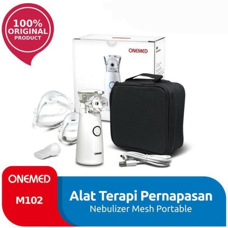 Nebulizer Portable Onemed M102 Mesh / Nebulizer Portable - Alat Terapi UAP Anak Dan Dewasa