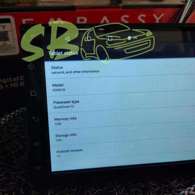 TERBARU Headunit Android 7 inch RAM 1 16 Gb universal double din tape mobil