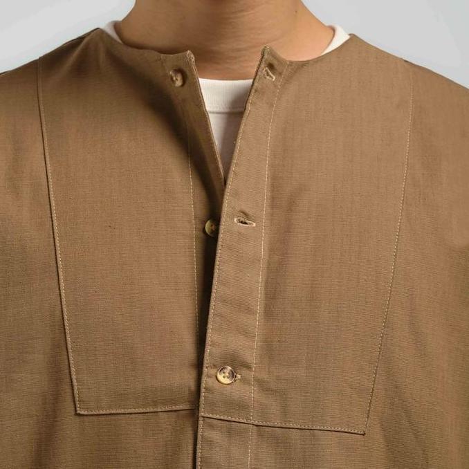 ZOMA BASIC ASAHI OVERSHIRT KEMEJA PRIA OVERSIZED LENGAN PANJANG