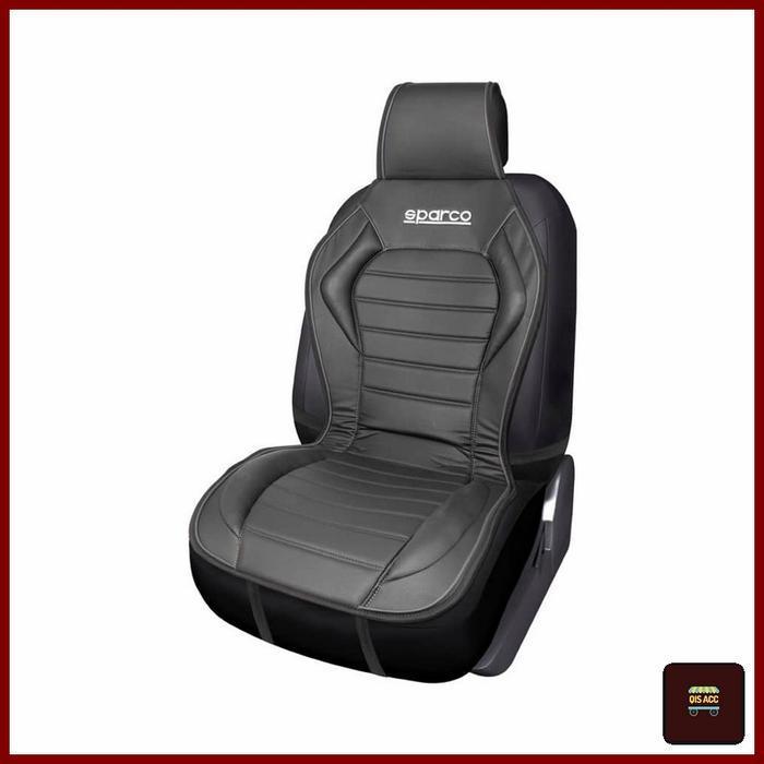 Sparco Cover Alas Jok Mobil Universal Urban Pvc - Hitam Original Dan Terpercaya