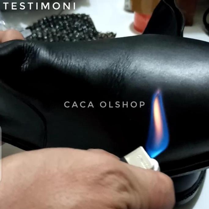 Sepatu PDH Sleting Merk AR Asli Kulit Shoes Pria SW