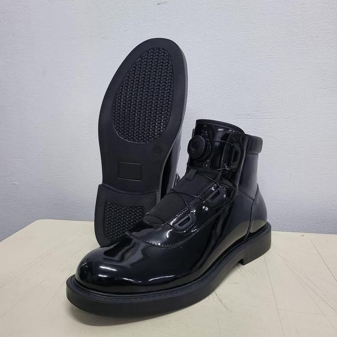 Sepatu PDH TRAV Pantofel Mid Cut Shoes - Tali Putar SW