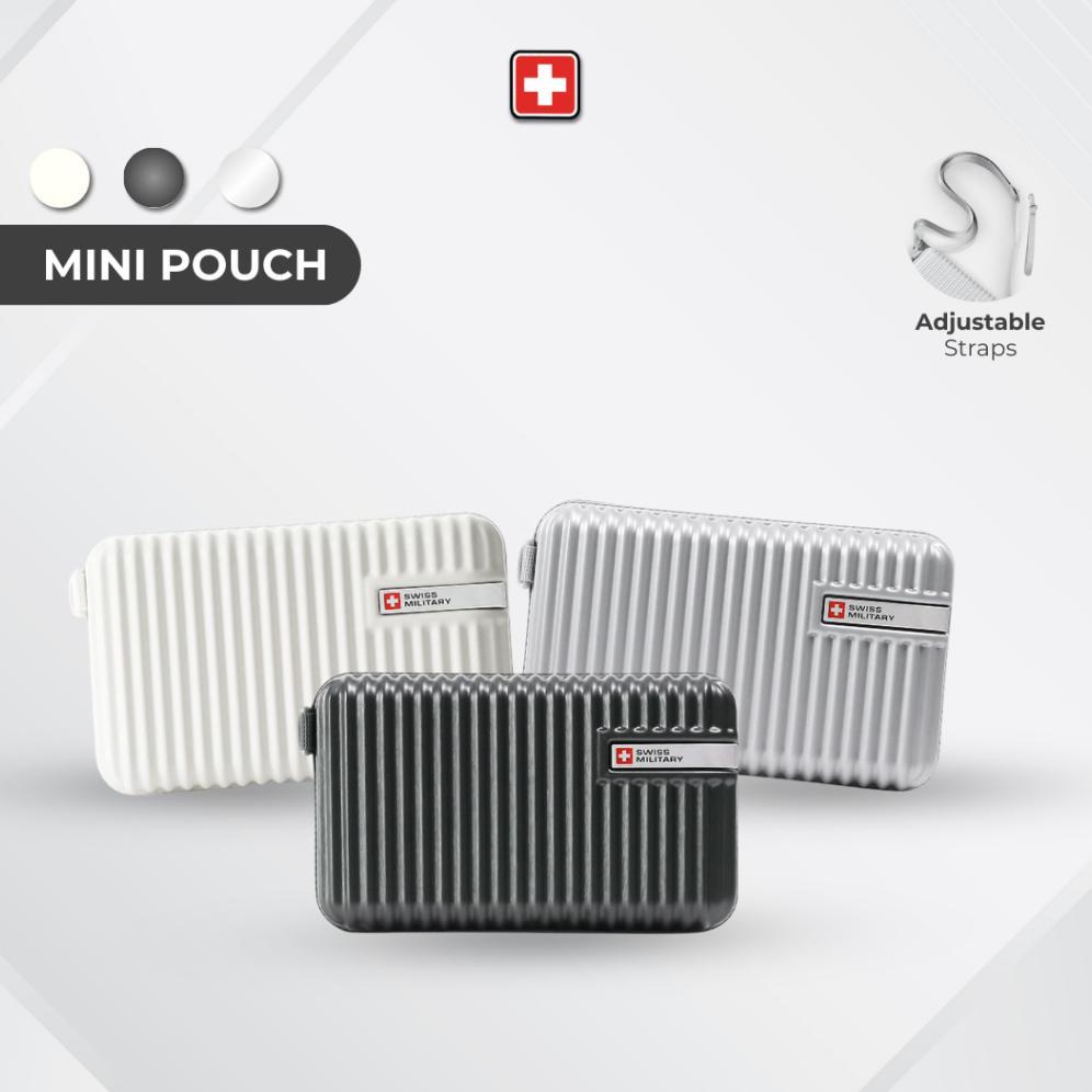 [WOW] Swiss Military Hardcase Mini Pouch - Tas Traveling