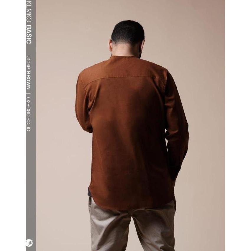 SAMASE Kemko Basic U104P Kemeja Koko Pakaian Muslim Pria Dewasa Lengan Panjang Samase Official Cloth