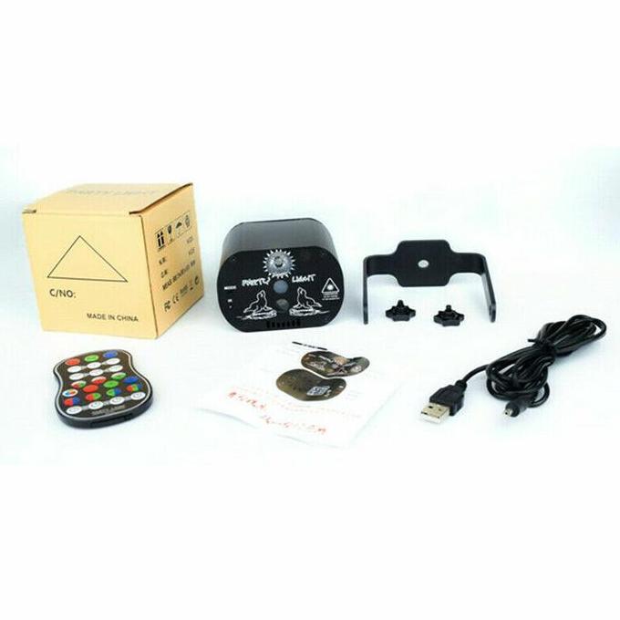 Lampu Proyektor Laser Panggung LED Mini Lighting Laser Projector Disco