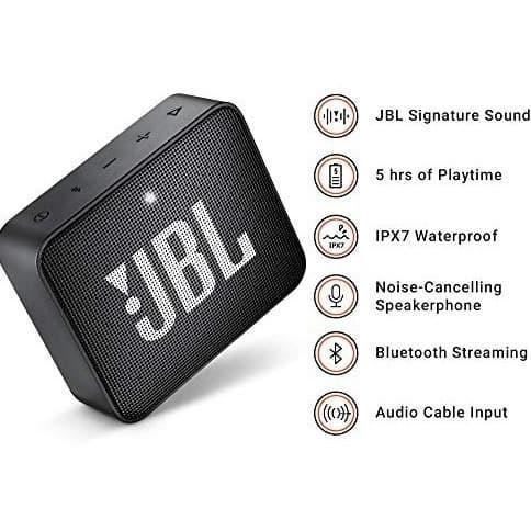 HOT SALE Bluetooth Speaker Portable GO 2 Mini Bass Wireless MP3 Player Support Aux Radio FM USB Memo