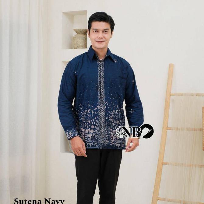 Termurah / Hot Sale Batik Couple Kemeja Tunik Baju Batik Kantor Batik Atasan Pria Wanita Model Kekin