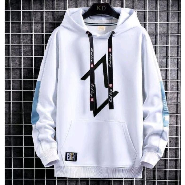Cuci Gudang Sweater Pria W-Y Hoodie Remaja Dewasa Sweater Cowo Hoodie Flecce Murah