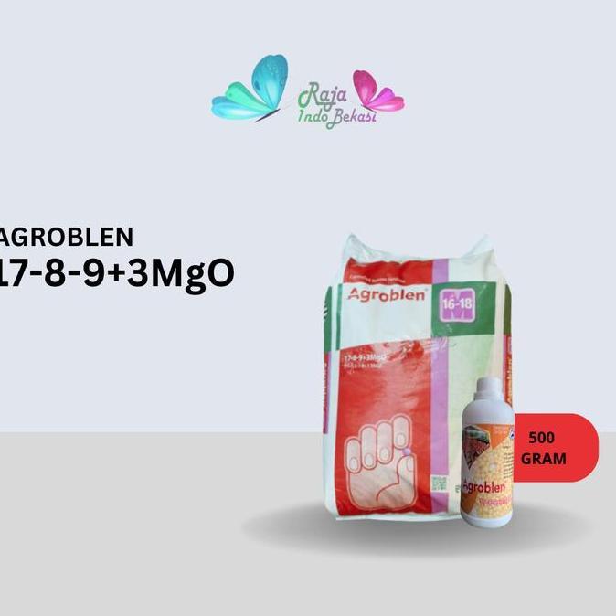 RAJA INDO 25kg Pupuk Agroblen 17-8-9+3MgO - Dekastar Agroblend 1789 17 8 9