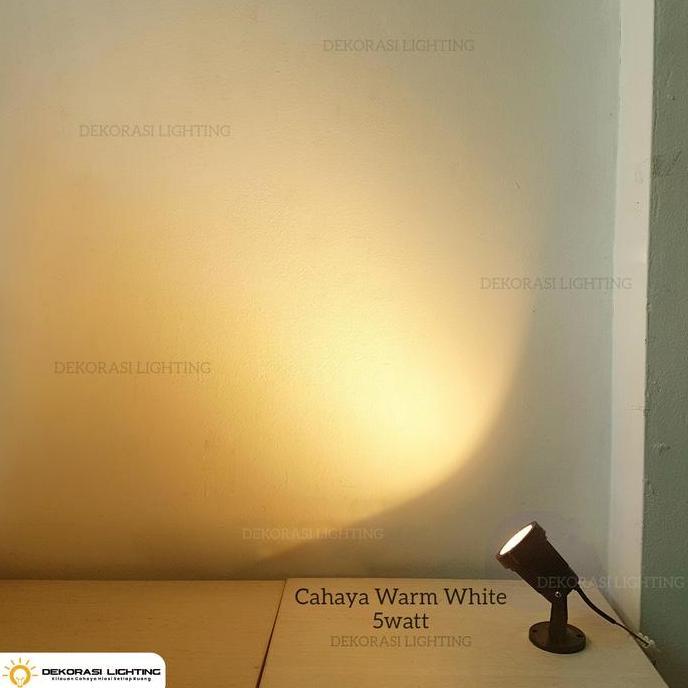 Lampu taman sorot led spotlight waterproof dekor