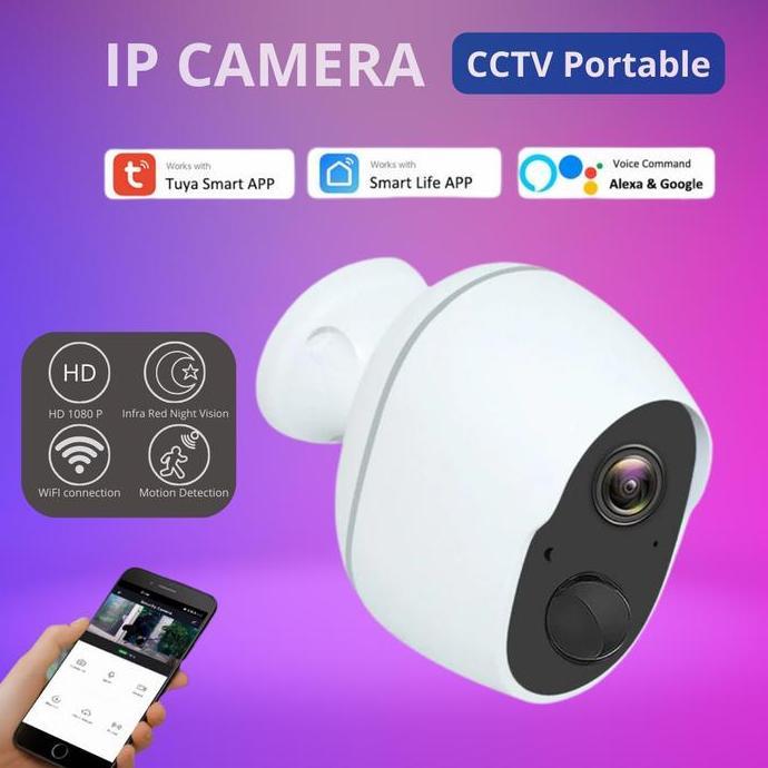 Grosir Kerui Ip Kamera Cctv Tuya Wifi Baterai Portable Camera