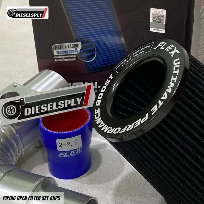 Promo Flex Piping Open Filter Set All New Pajero Sport + Flex Open Filter Diskon