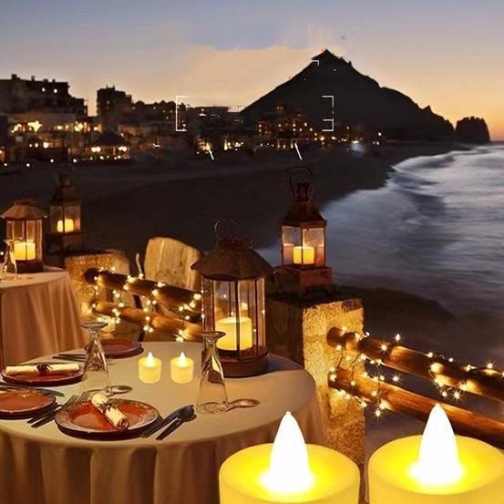 NEW LAMPU LILIN ELEKTRIK LAMPU BATERAI LAMPU LILIN BATERAI LAMPU TIDUR