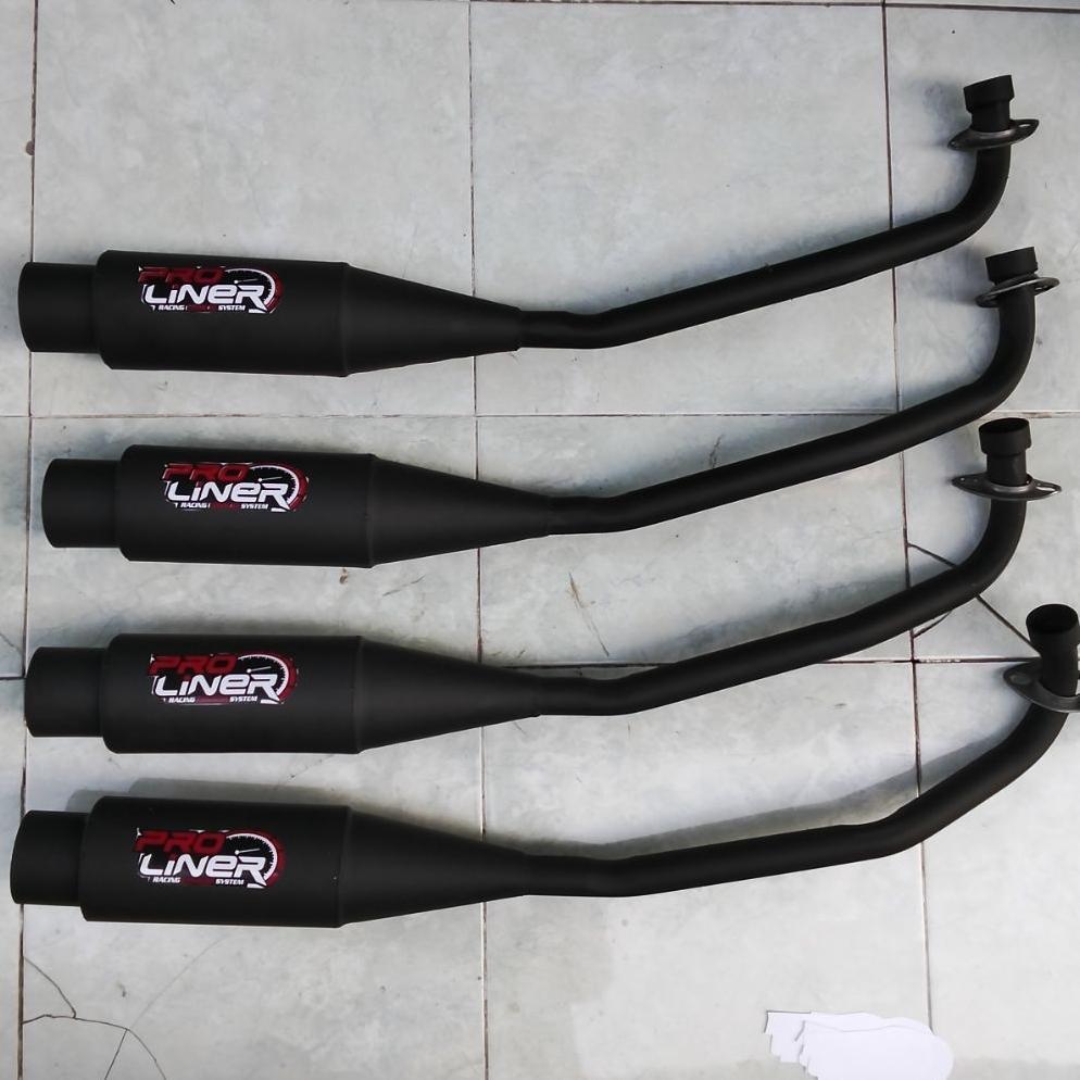 Tahan Lama Knalpot Motor Proliner Black Doff Matt Supra Vega Revo Jupiter Dls All Bebek