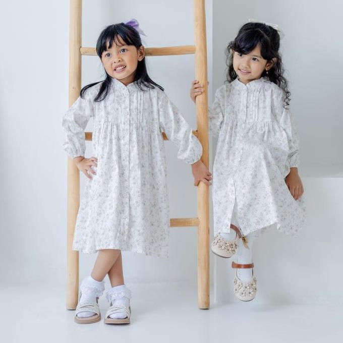 LITTLE KIMMY - Rayya Tunik (3-8 tahun) | Tunik Anak Perempuan | Baju Lebaran Anak Perempuan