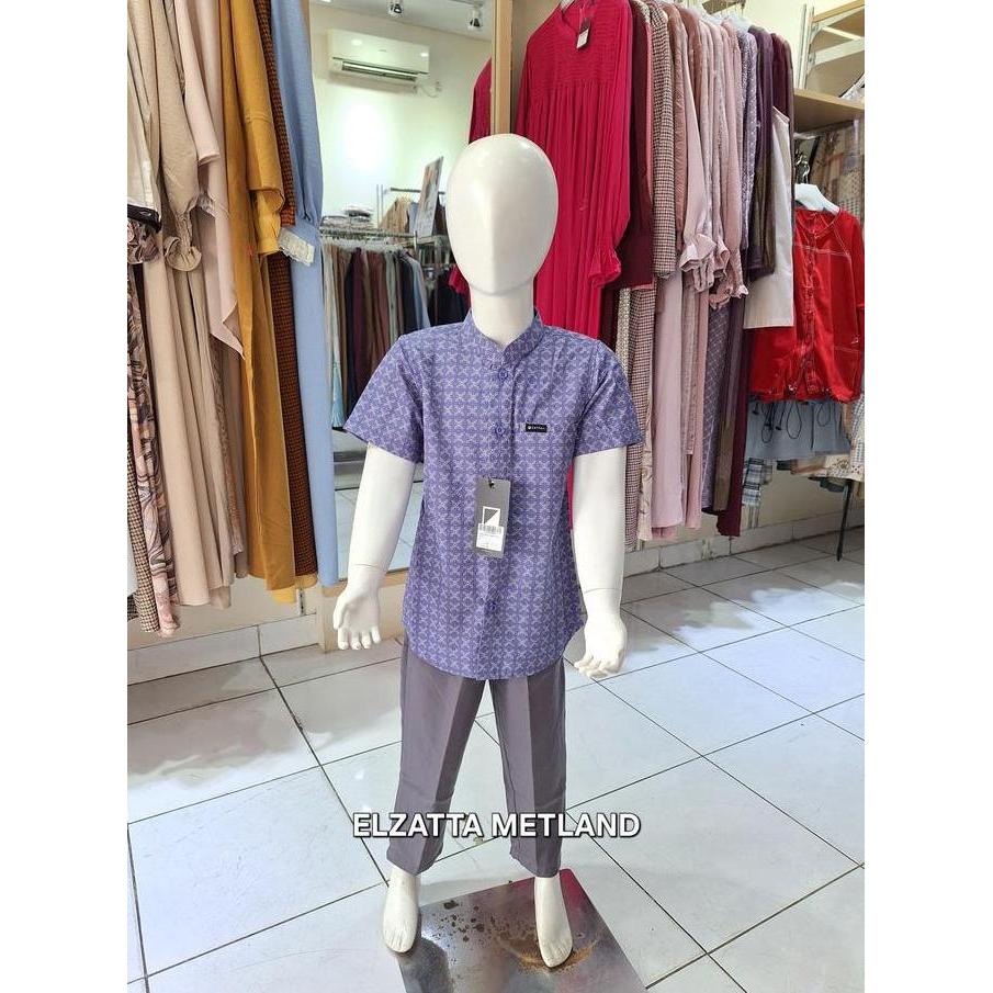 SARIMBIT FLORENTIA UNGU Elzatta Baju muslim couple keluarga terbaru 2025 limited Stok siapa cepat di