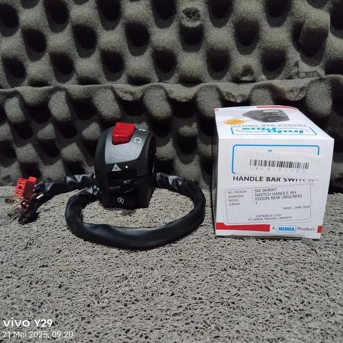 MINDA INDOPLUS SAKLAR KANAN MOTOR R15V3 / VIXION NEW 155 BK6/BK8