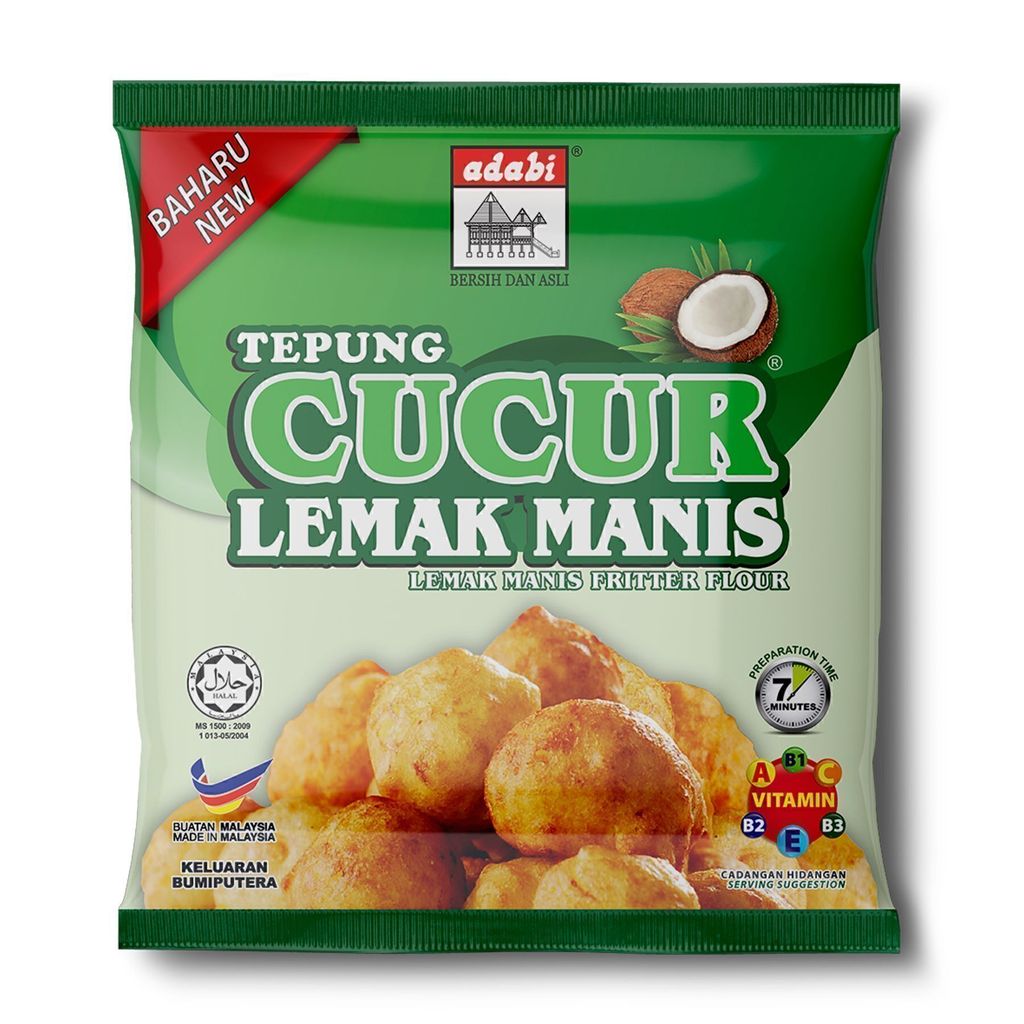 ADABI TEPUNG CUCUR LEMAK MANIS 130G
