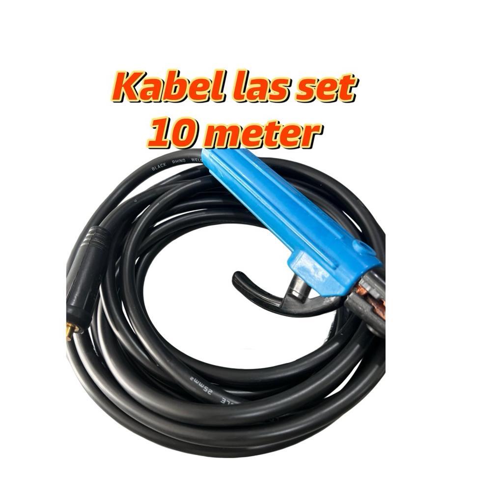 Rhino Kabel Las Set 10 Meter 25 Mm Kabel Trafo Las Listrik