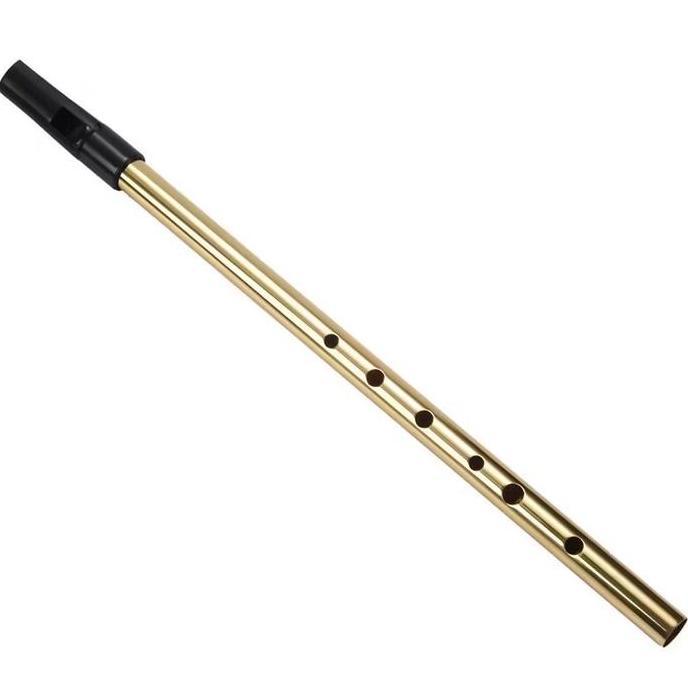 Irish Tin Flute Penny Whistle Flute Irlandia Flute Brass Woodwid Key C | Key D Kualitas Terbaik Harg