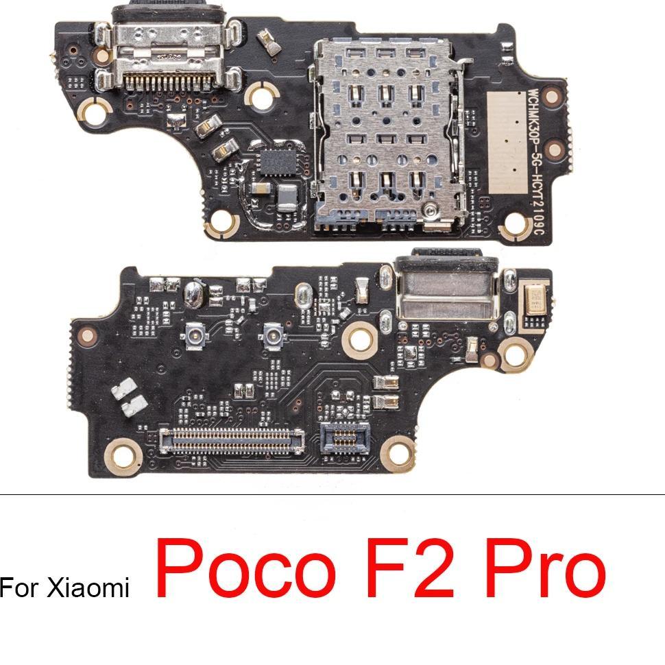 USB Charger Charging Port For Xiaomi PocoPhone Poco F1 F2 Pro M3 F3 X2 X3 Pro Dock Connector Microph