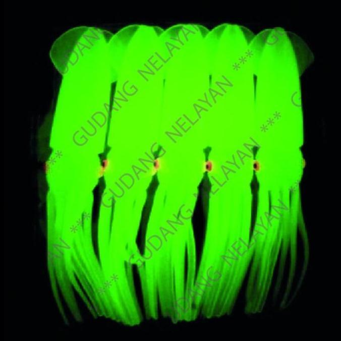 Langsungdapat- Searyoma Gid Squid Soft Lure / Bait - Cumi Karet - Umpan Layur