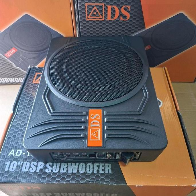 Subwoofer kolong ADS AD 1038 10 INCH AKTIF Subwofer Basstube Bastube Akrif ADS AD 1038 terlaris