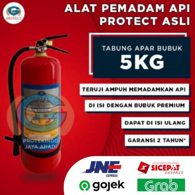 Amanbanget- Apar 5 Kg Protect Powder / Alat Pemadam Kebakaran / Apar 5Kg