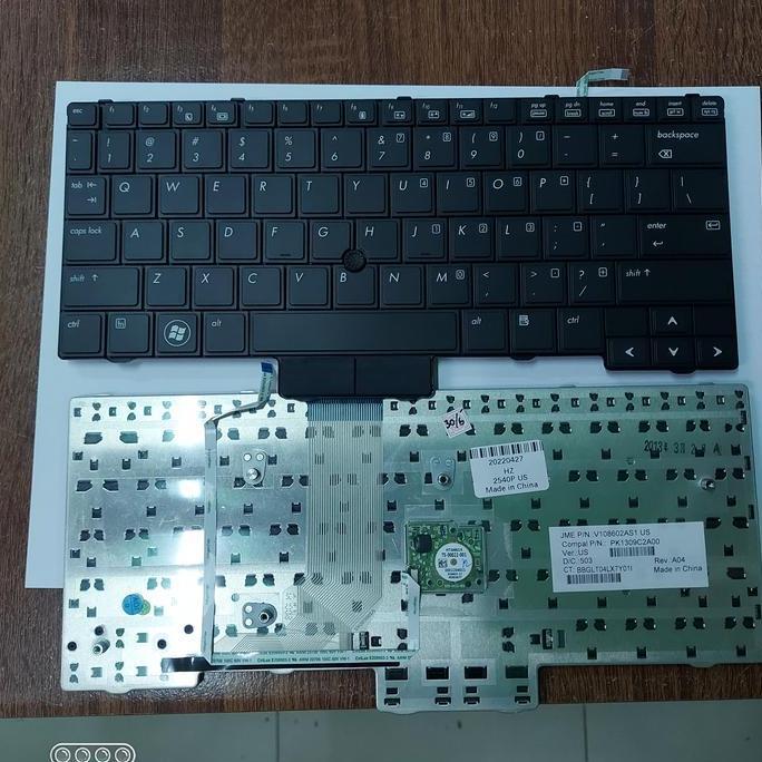 Keyboard Hp Elitebook 2540 2540p Pointer