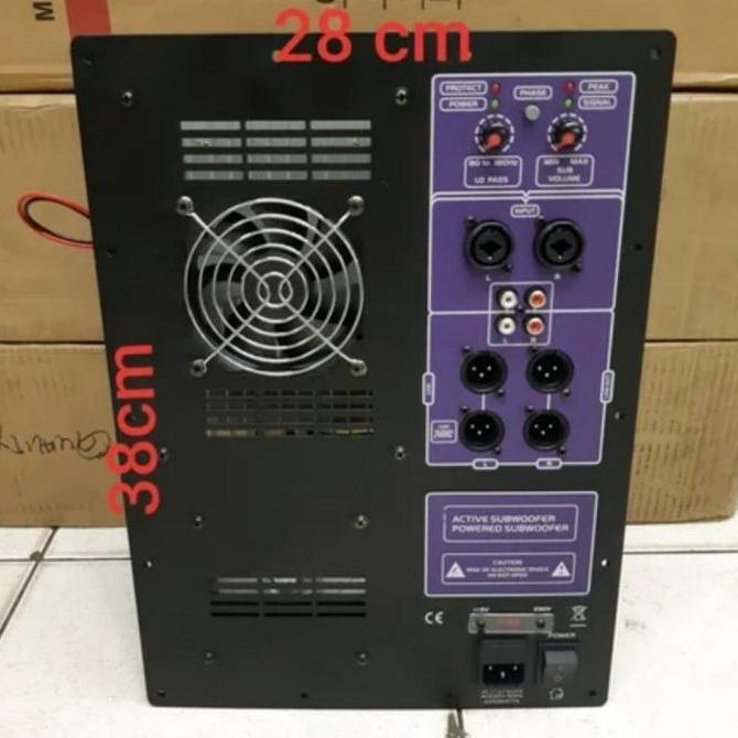 power kit aktif mesin subwoofer aktif untuk subwoofer 15-18 1200 watt terlaris