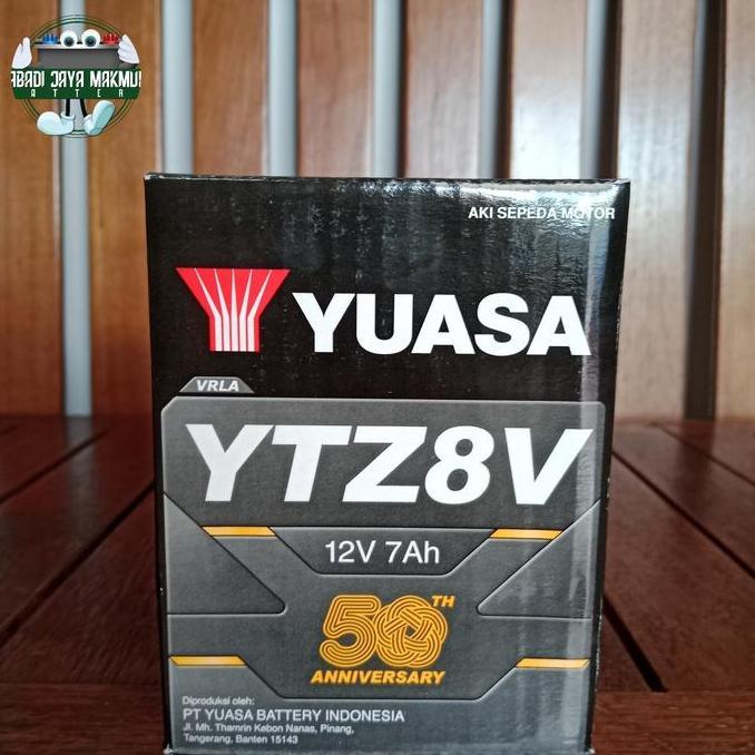 Aki Motor Vespa LX 150, Vespa Sprint YTZ8V Original Yuasa Aki Kering