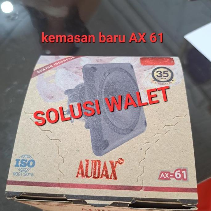 Audax AX 61 Grosir Per Dus speaker walet terlaris
