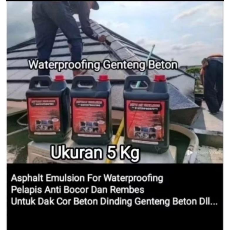 5 Kg,Aspal cair, Asphalt Emulsion For Waterproofing